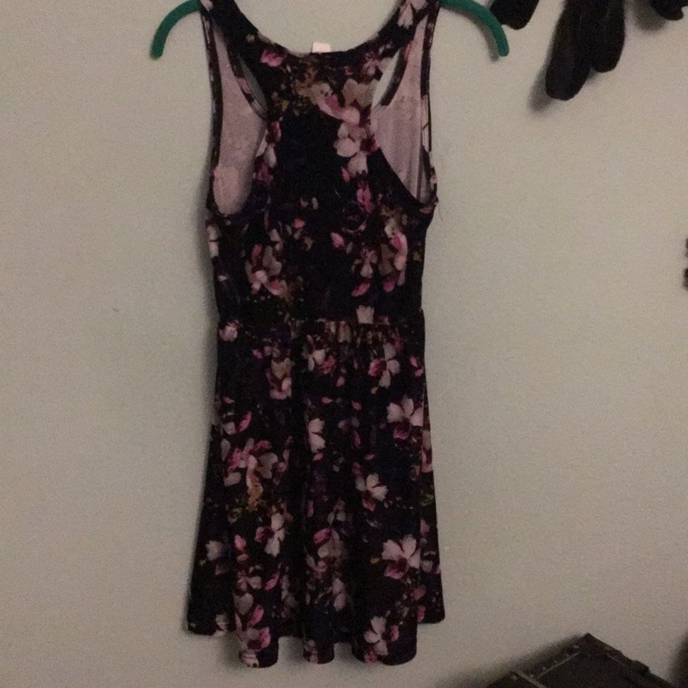Black Floral Dress - Picture 2 of 2